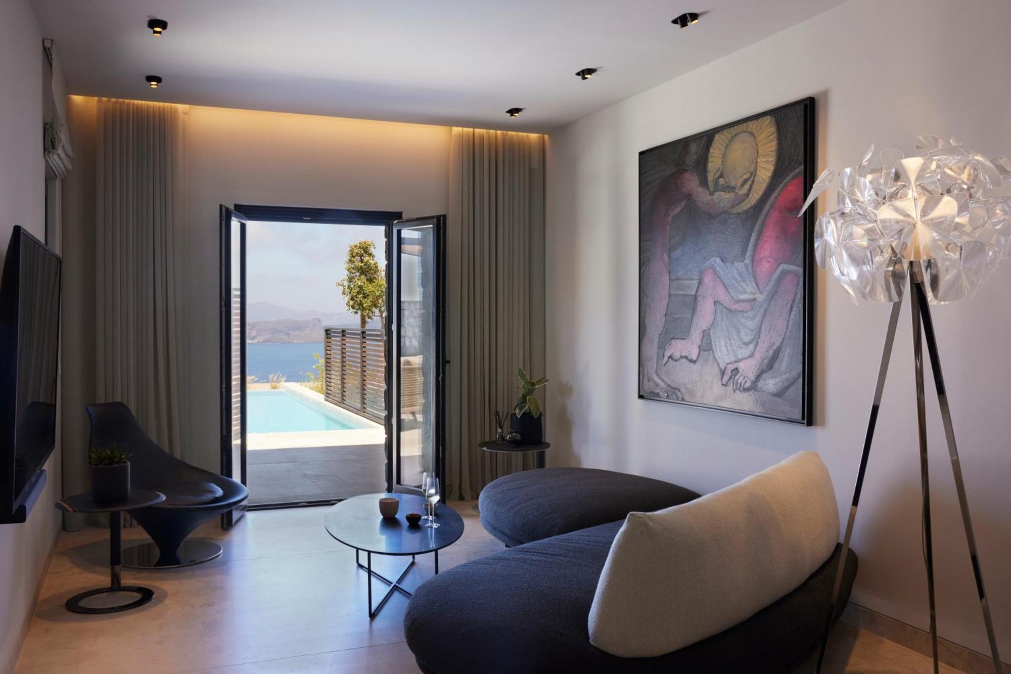 Aernia Suites & Art Akrotírion Dış mekan fotoğraf